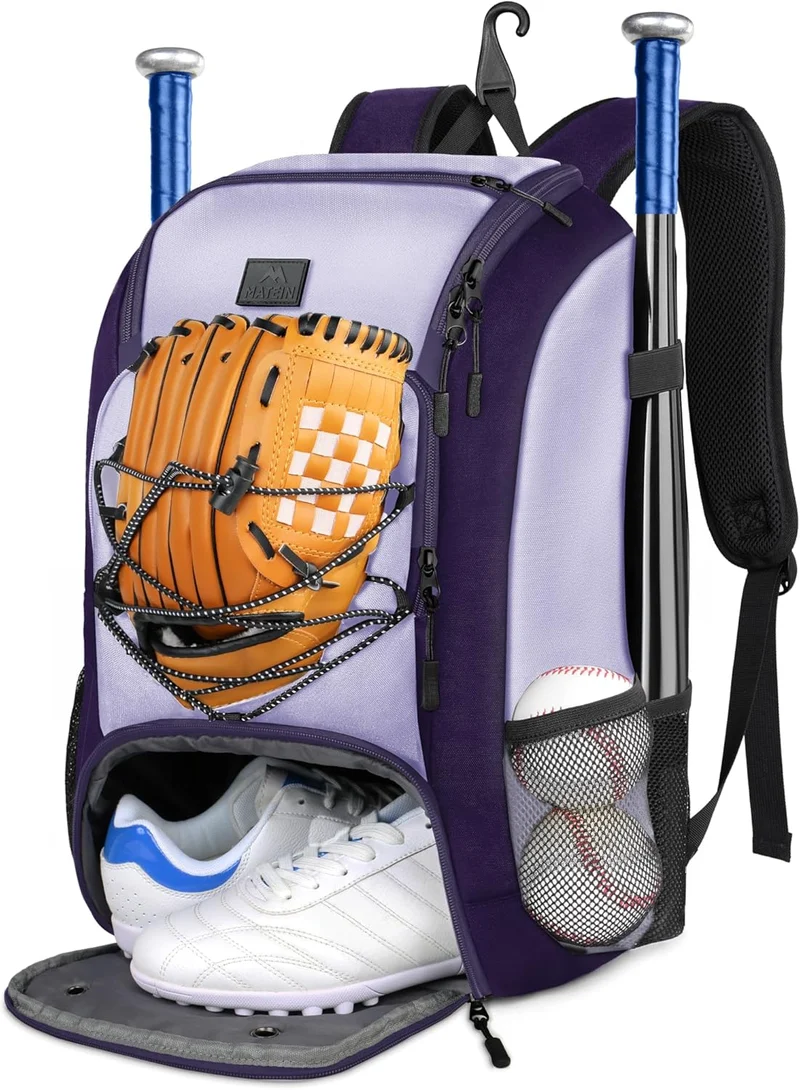 Baseball Bat Backpack (8 Colors)