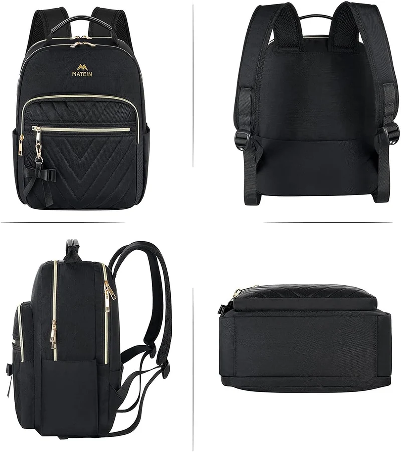 MATEIN Mini Backpack for Women, Black