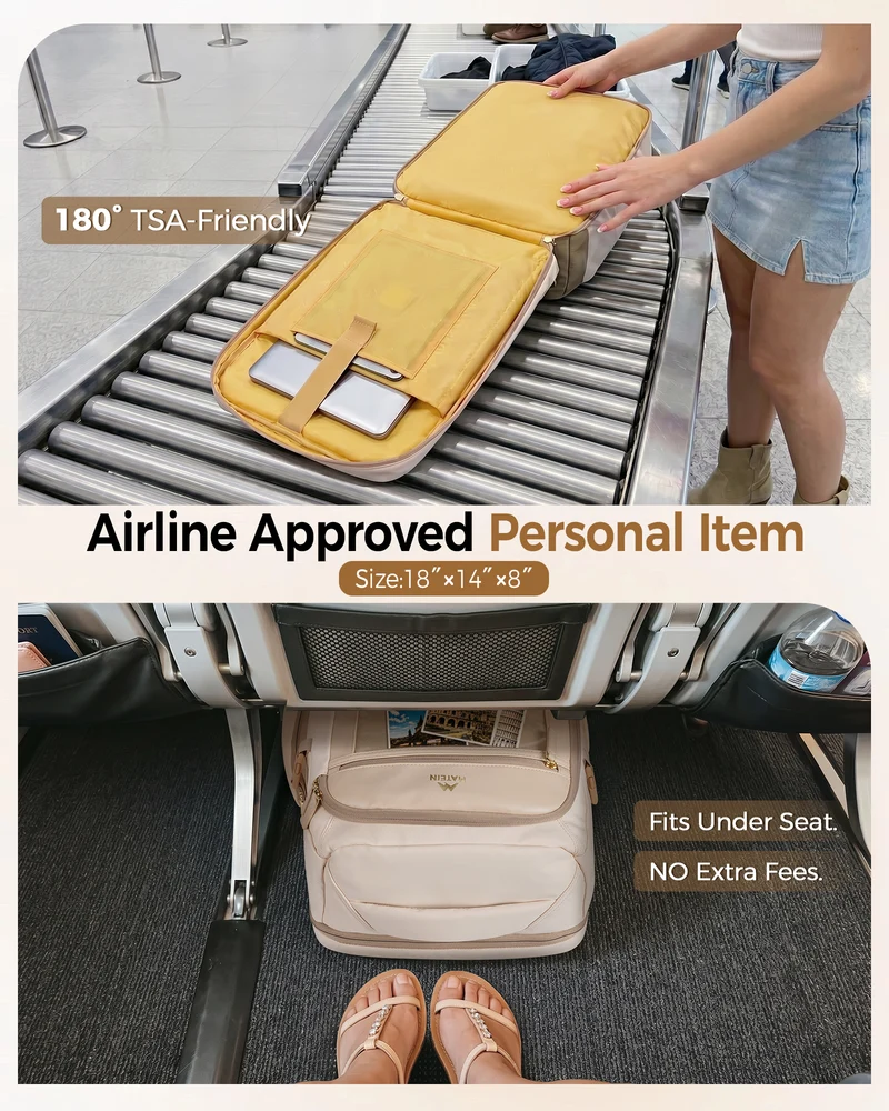 MATEIN HER TSA Personal Item Bag