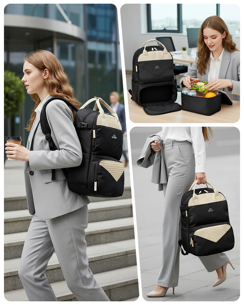CLASSIC Womens Lunch Box Backpack for Work