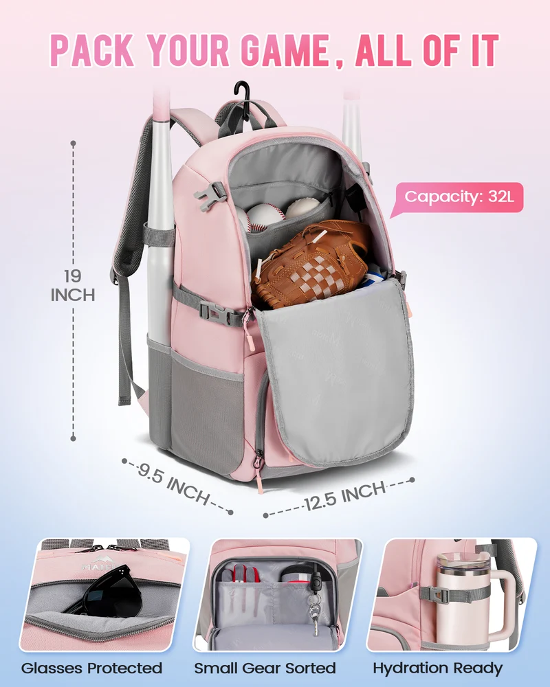 Lightweight Softball Backpack