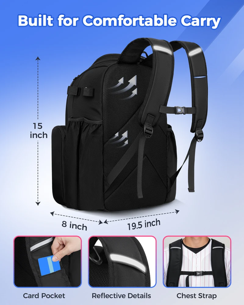 Baseball Equipment Backpack