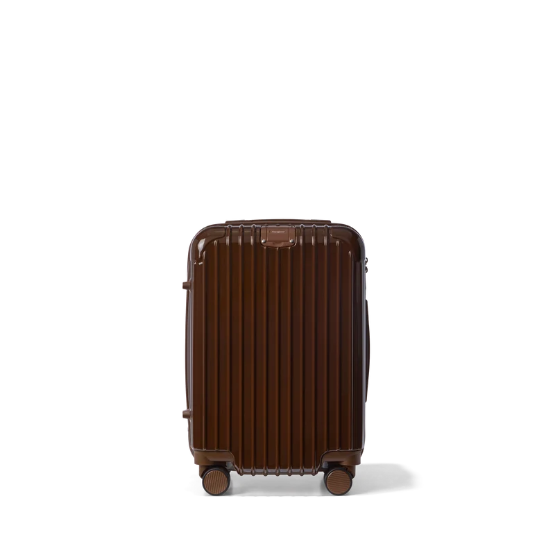Handbagage koffer Donkerbruin | Small