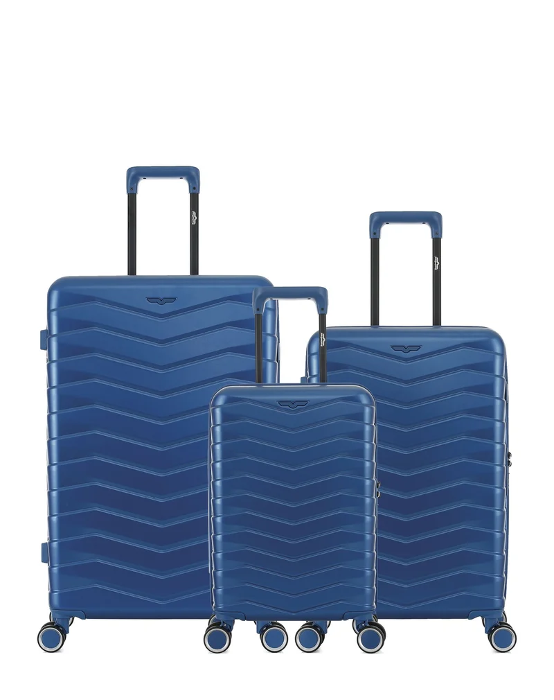 3er-Pack Hartschalenkoffer: Großer Koffer, mittelgroßer Koffer und Handgepäck XS SEATTLE