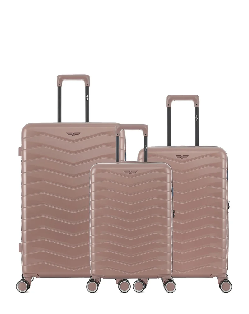 3er-Pack Hartschalenkoffer: Großer Koffer, mittelgroßer Koffer und Handgepäck SEATTLE