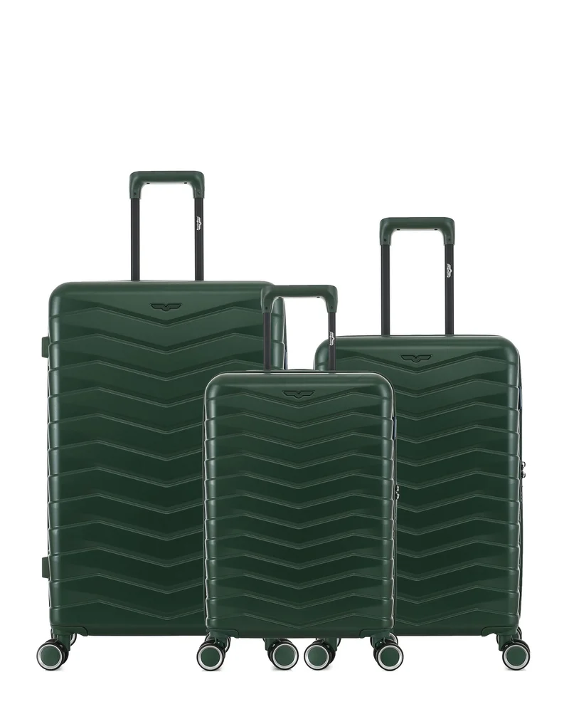 3er-Pack Hartschalenkoffer: Großer Koffer, mittelgroßer Koffer und Handgepäck SEATTLE
