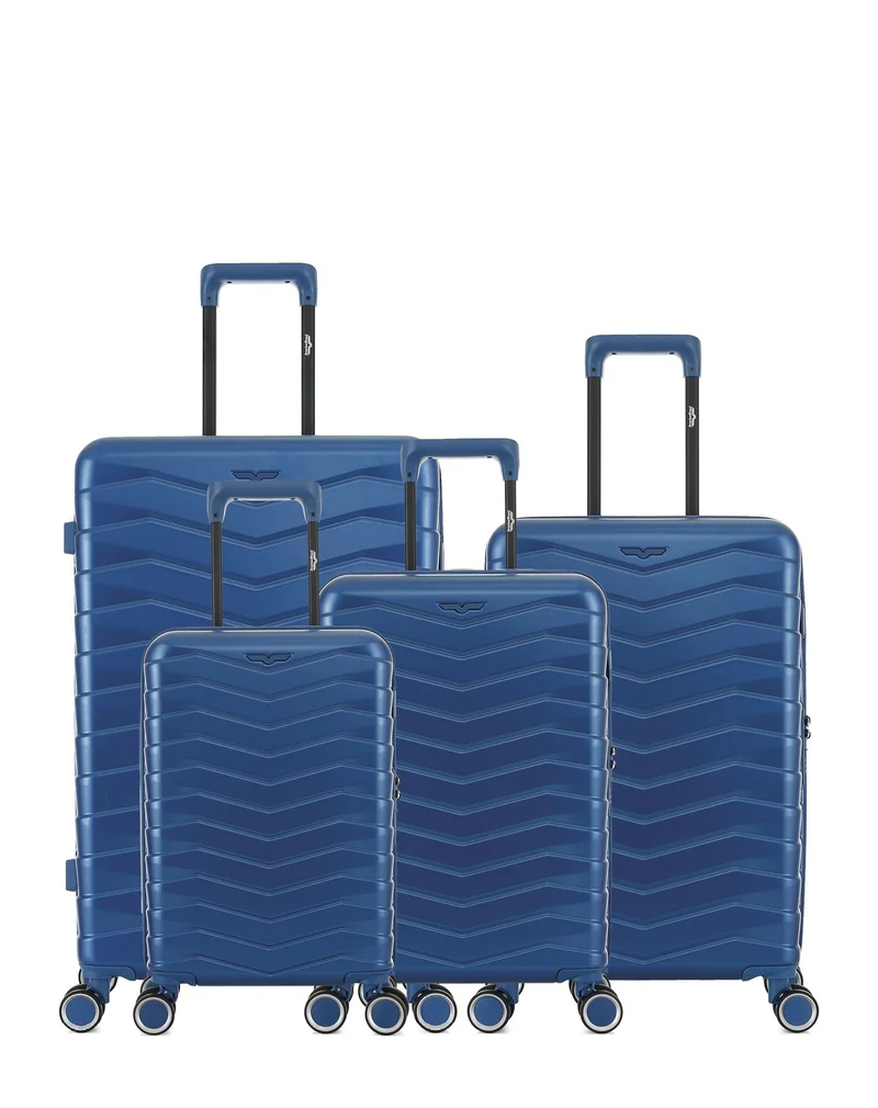 4er-Pack Hartschalenkoffer: Großer Koffer, mittelgroßer Koffer, Handgepäck und Handgepäck XS SEATTLE