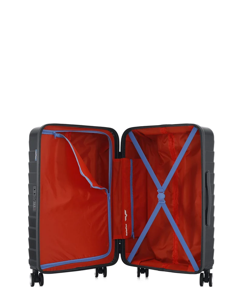 2er-Pack Hartschalenkoffer: Mittelgroßer Koffer und Handgepäck XS SEATTLE