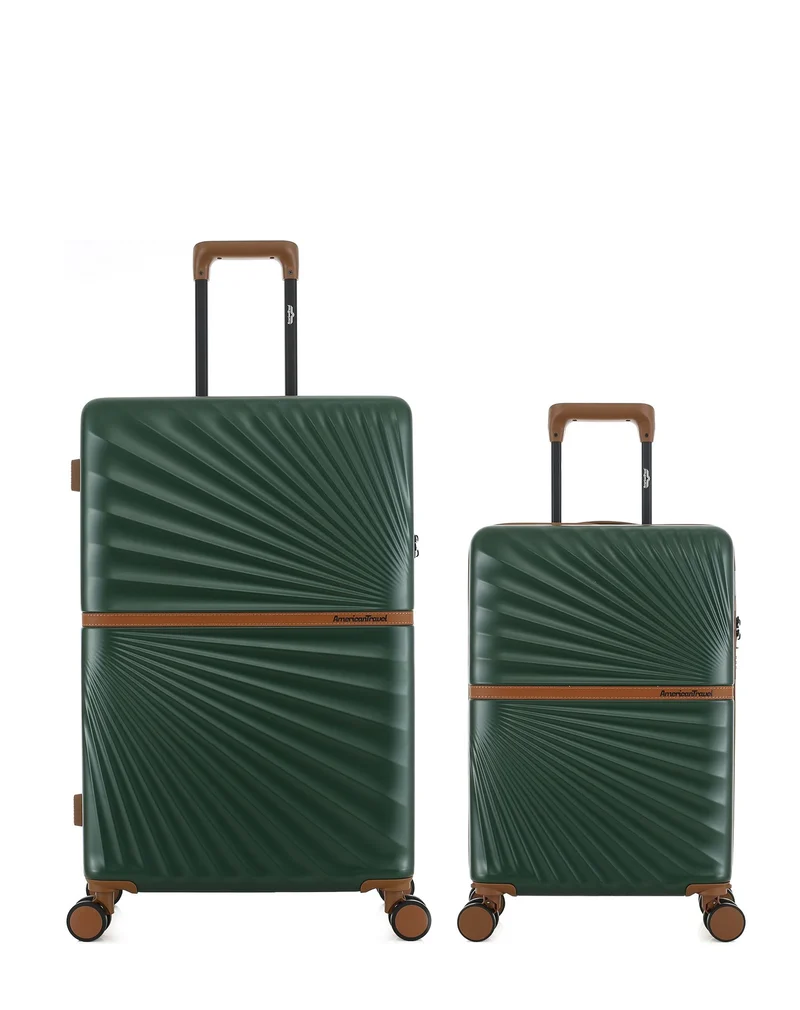 2er-Pack Hartschalenkoffer: Großer Koffer und Handgepäck OAKLAND