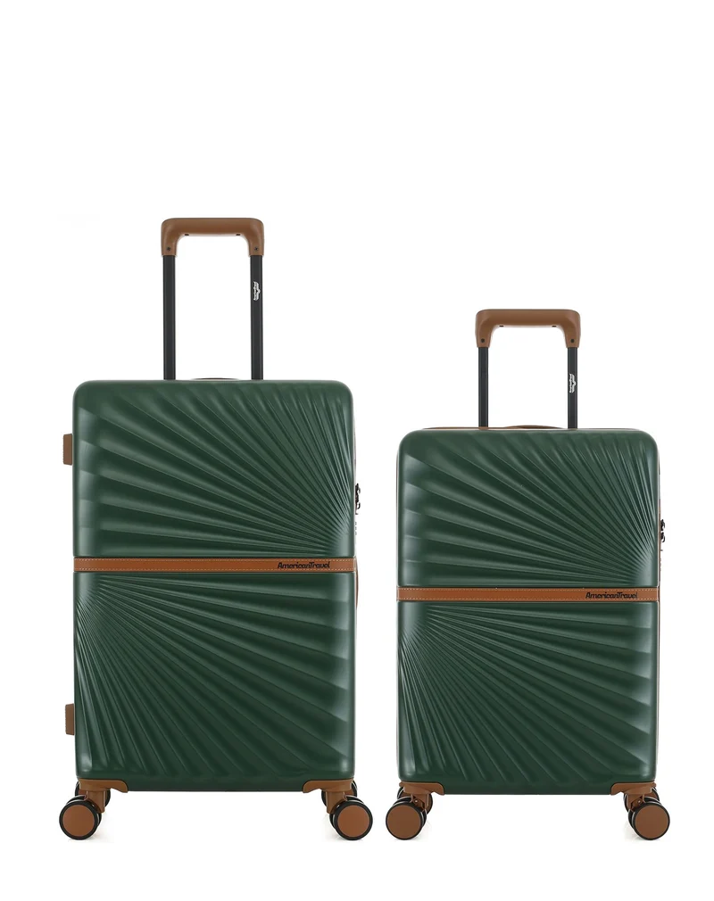 2er-Pack Hartschalenkoffer: Mittelgroßer Koffer und Handgepäck OAKLAND