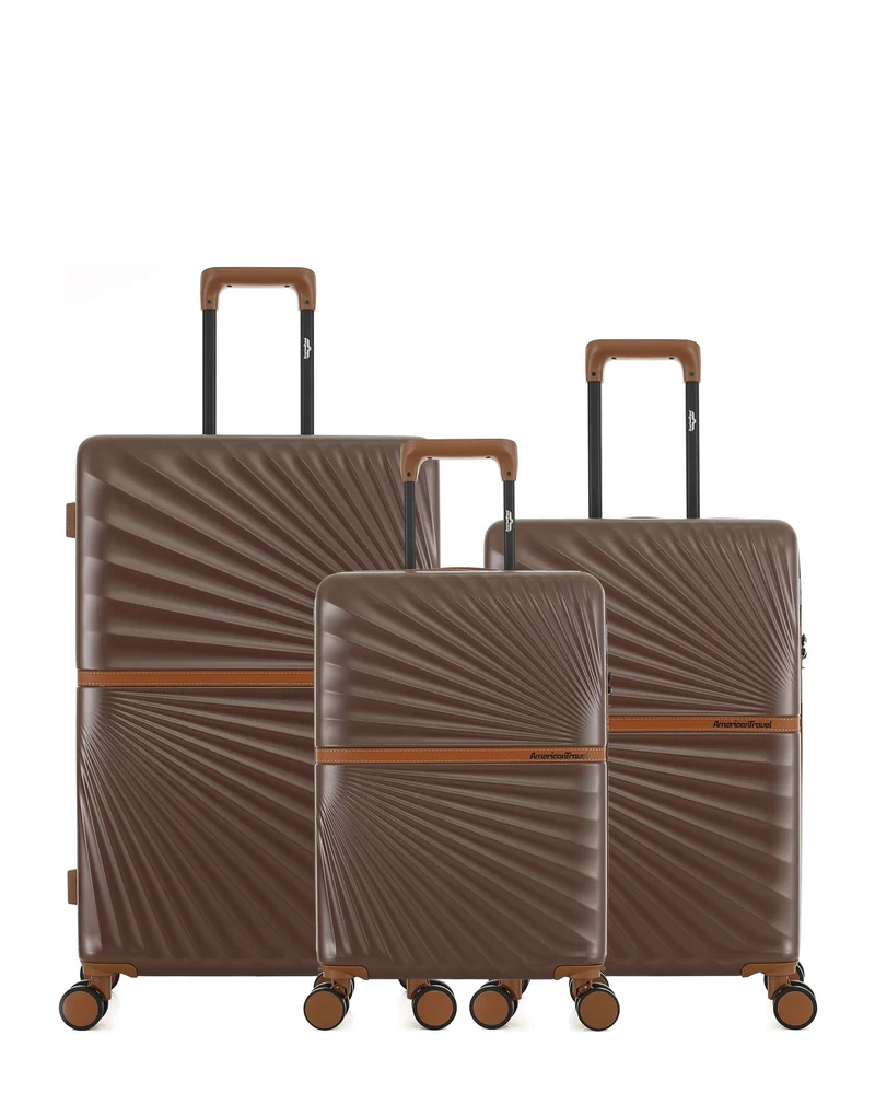 3er-Pack Hartschalenkoffer: Großer Koffer, mittelgroßer Koffer und Handgepäck OAKLAND