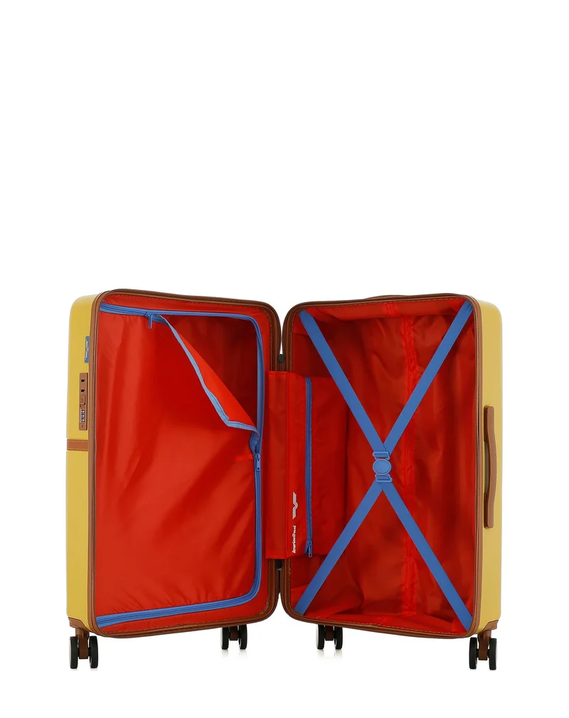 2er-Pack Hartschalenkoffer: Mittelgroßer Koffer und Handgepäck XS OAKLAND