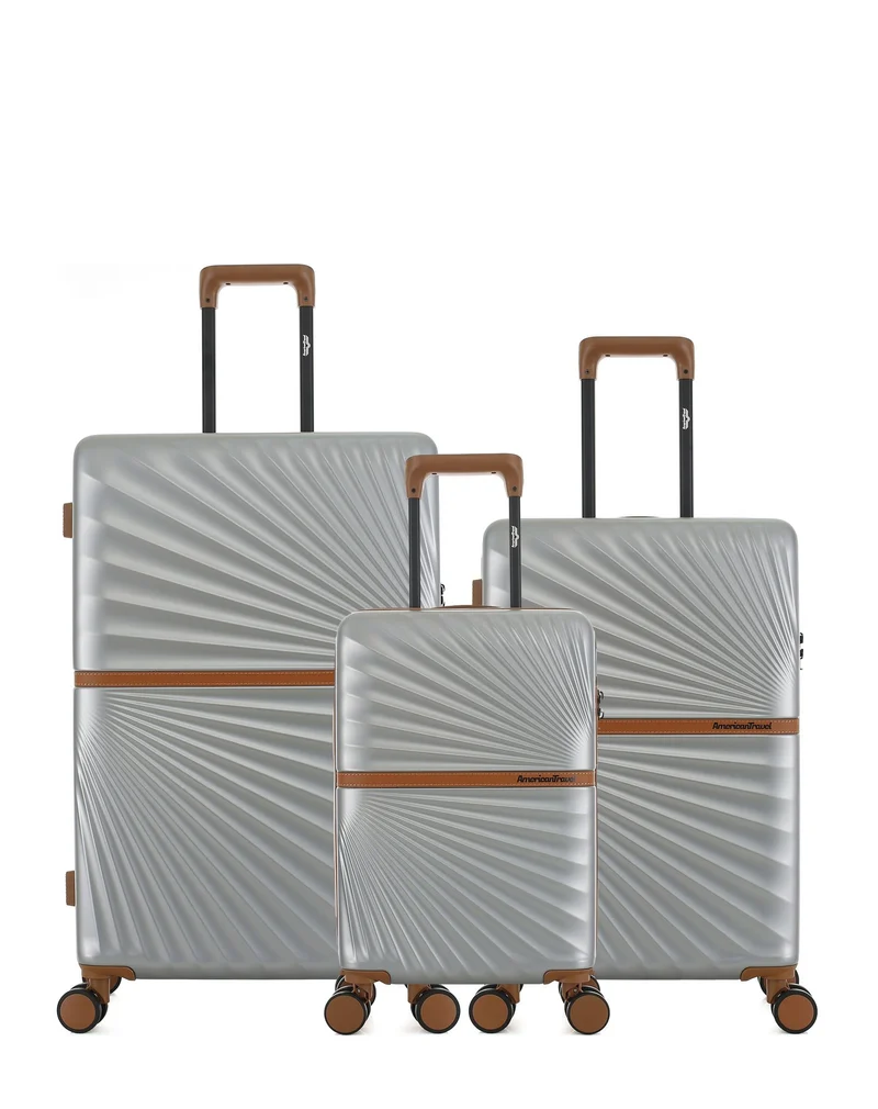 3er-Pack Hartschalenkoffer: Großer Koffer, mittelgroßer Koffer und Handgepäck XS OAKLAND