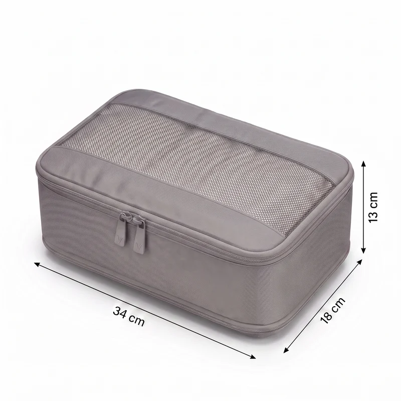 Premium Packing Cubes 6-delig | Grijs