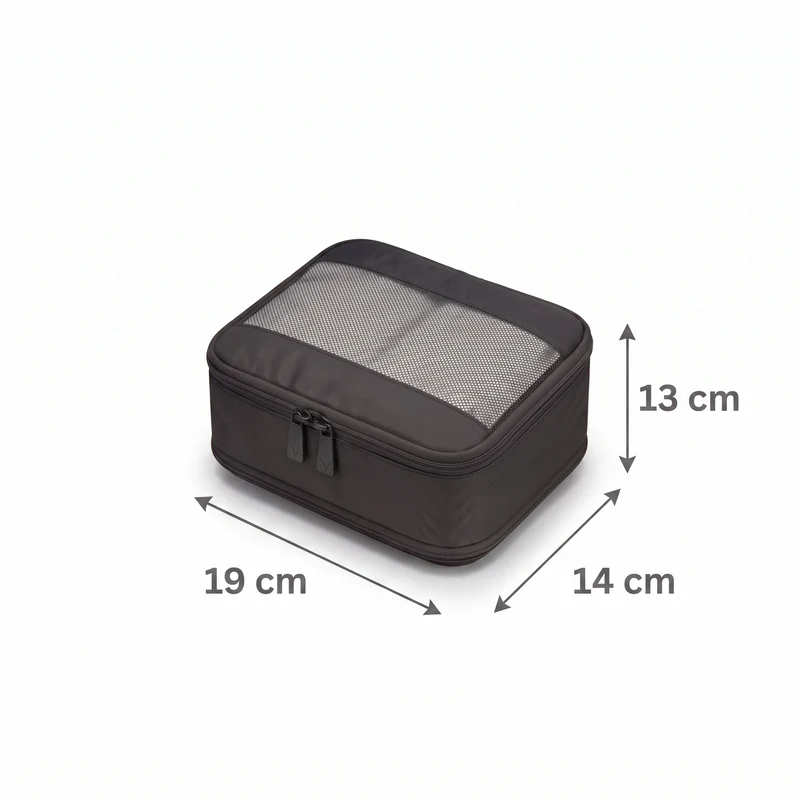 Premium Packing Cubes 6-delig | Zwart