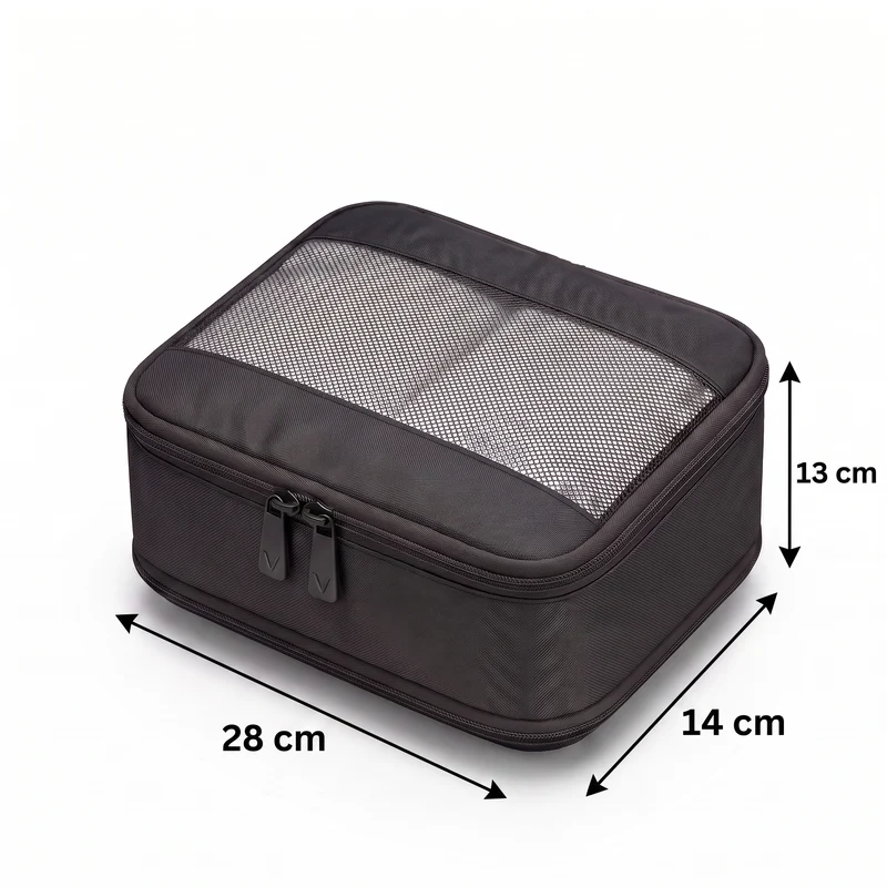 Premium Packing Cubes 6-delig | Zwart