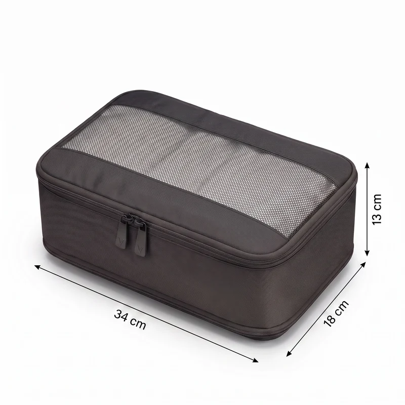 Premium Packing Cubes 6-delig | Zwart