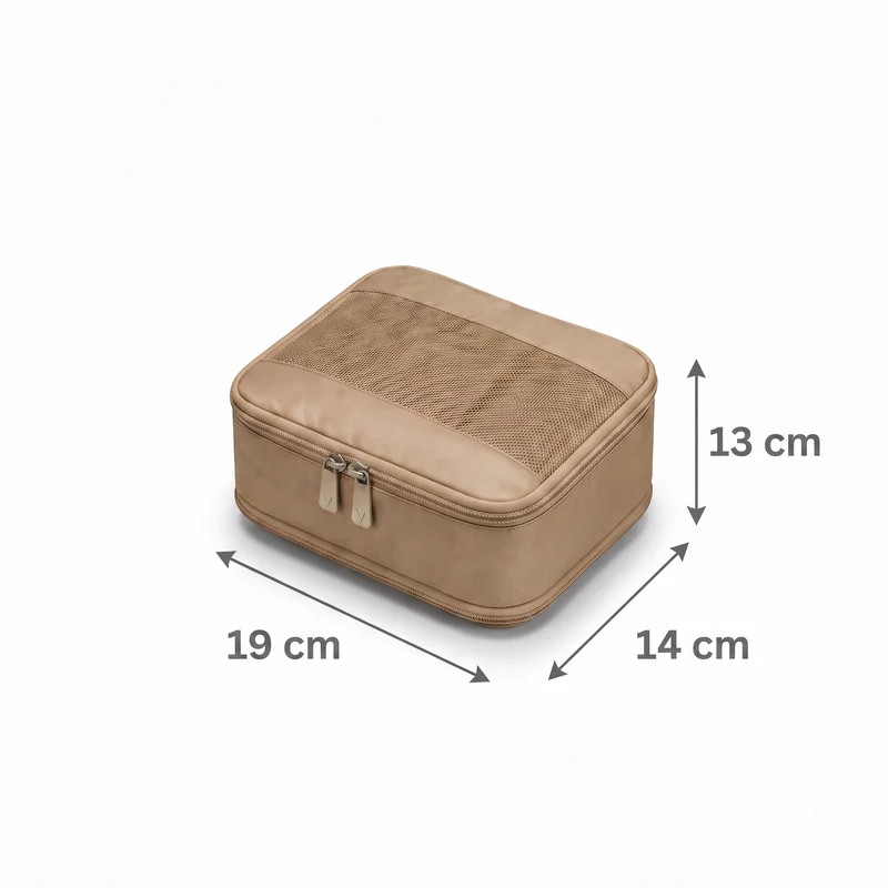 Premium Packing Cubes 6-delig | Beige