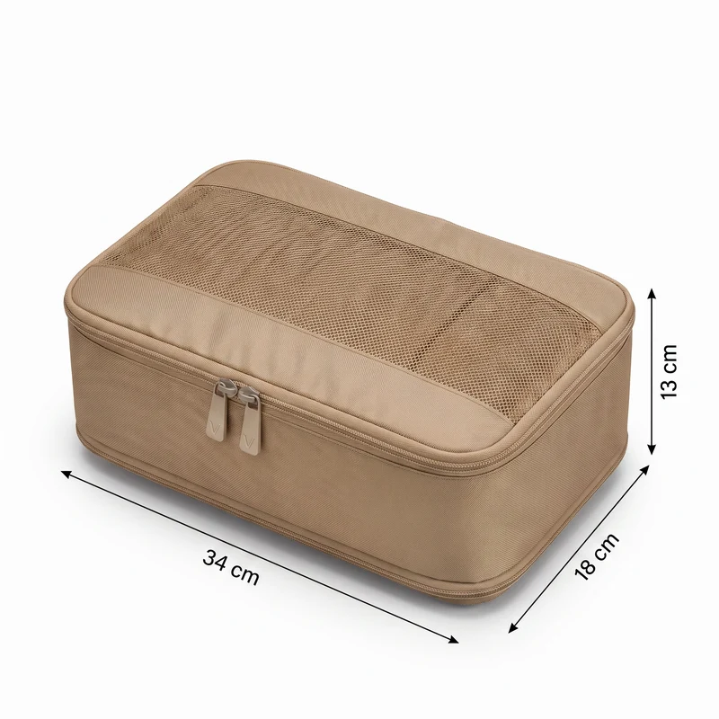 Premium Packing Cubes 6-delig | Beige