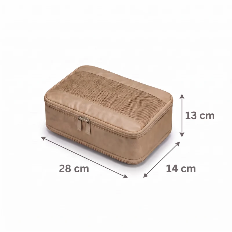 Premium Packing Cubes 6-delig | Beige