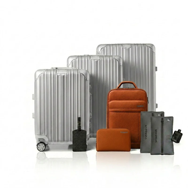 AEON Secure Travel Bundle Silver - brown