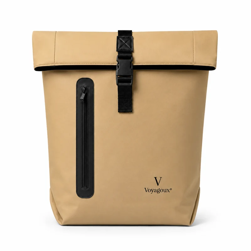 Rolltop Rugzak - Beige