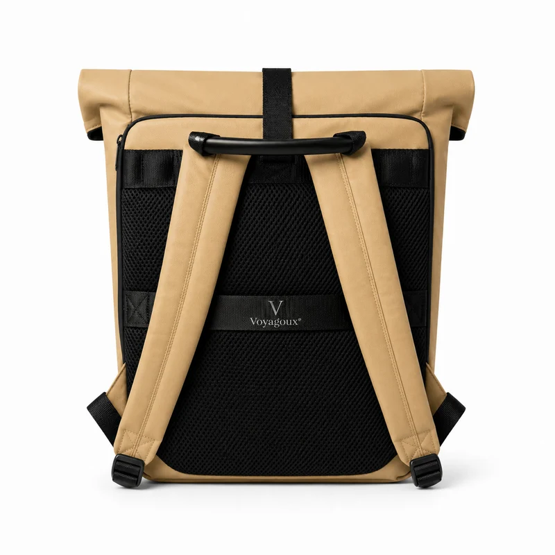 Rolltop Rugzak - Beige