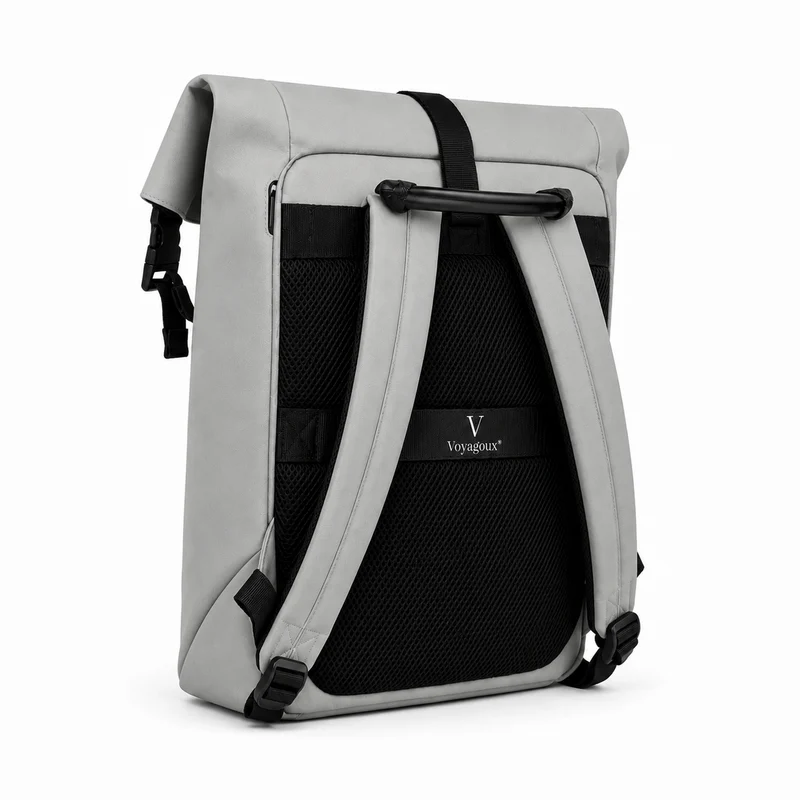 Rolltop Rugzak - Grijs