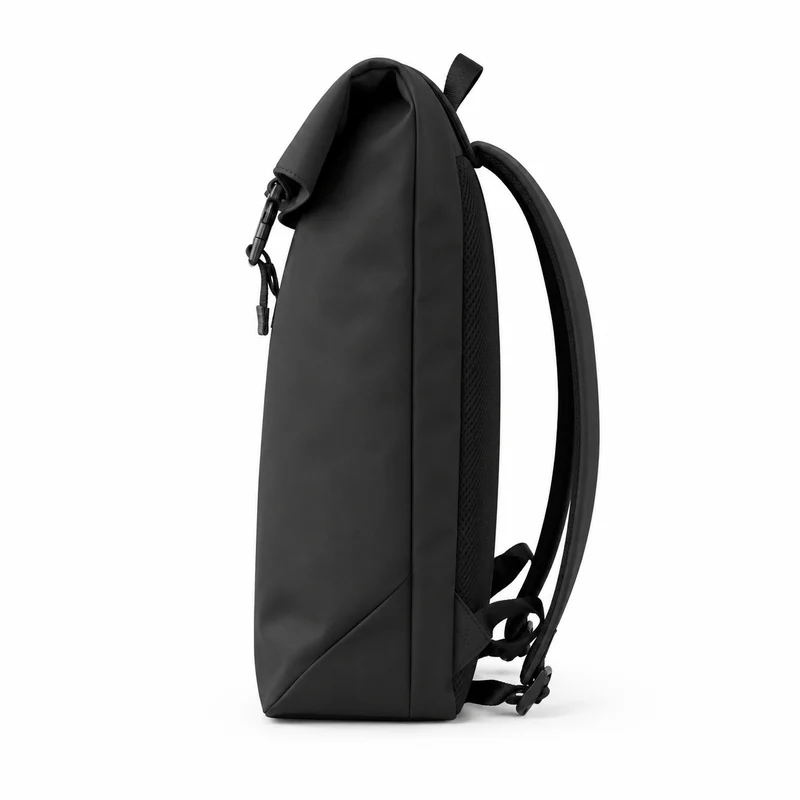 Rolltop Rugzak - Zwart