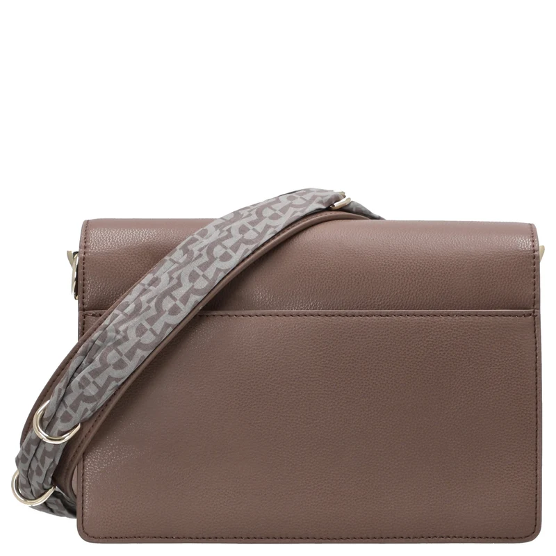 Aigner Livia - Umhängetasche + Tuch 24 cm M (mushroom brown)
