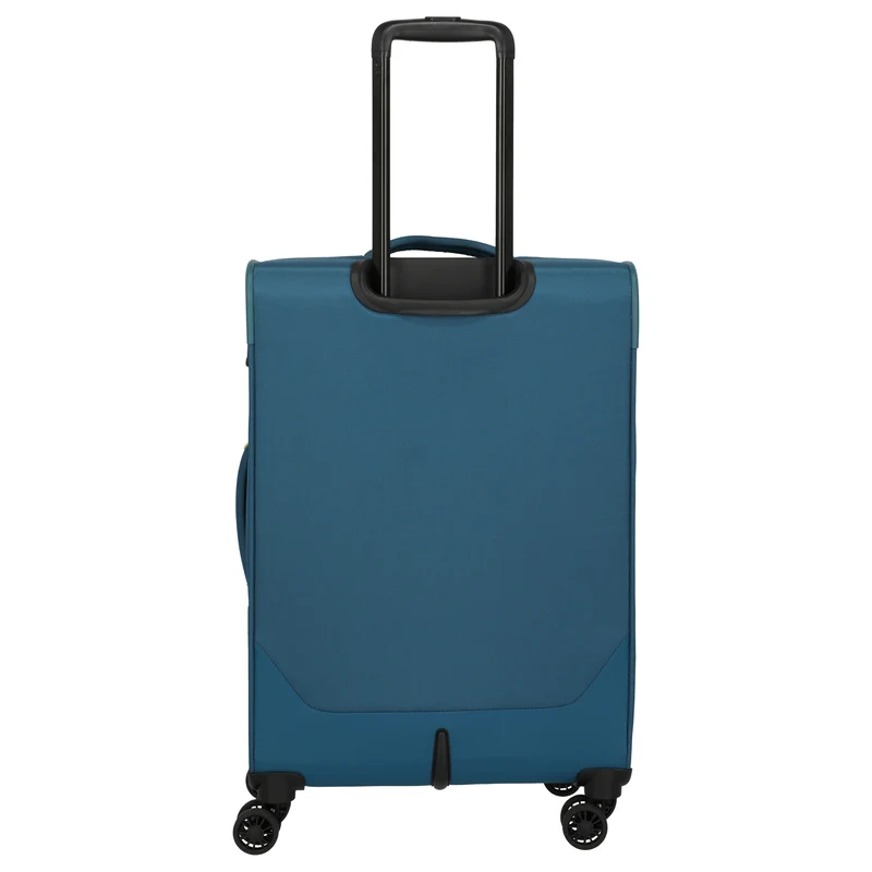 Travelite Umbria - 4-Rollen-Trolley M 67 cm erw. (petrol)