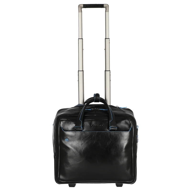 Piquadro Blue Square 20 - 2-Rollen-Businesstrolley 40 cm (black)