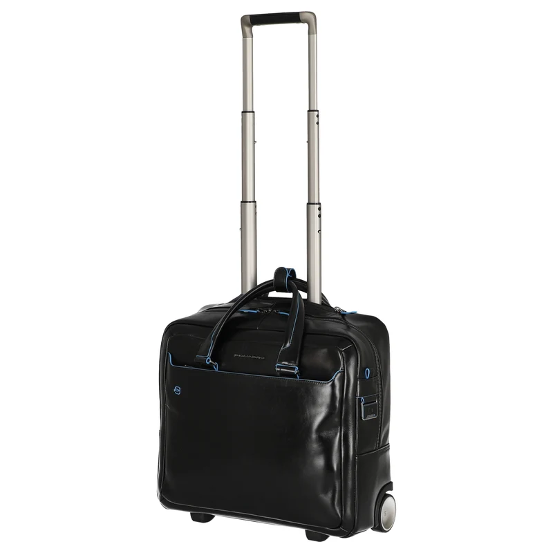 Piquadro Blue Square 20 - 2-Rollen-Businesstrolley 40 cm (black)