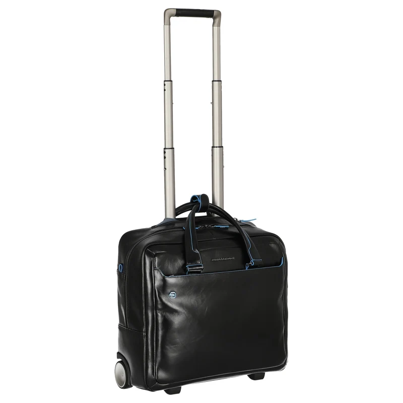 Piquadro Blue Square 20 - 2-Rollen-Businesstrolley 40 cm (black)