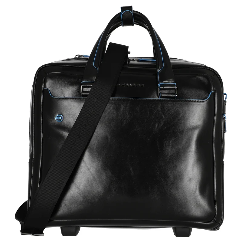 Piquadro Blue Square 20 - 2-Rollen-Businesstrolley 40 cm (black)