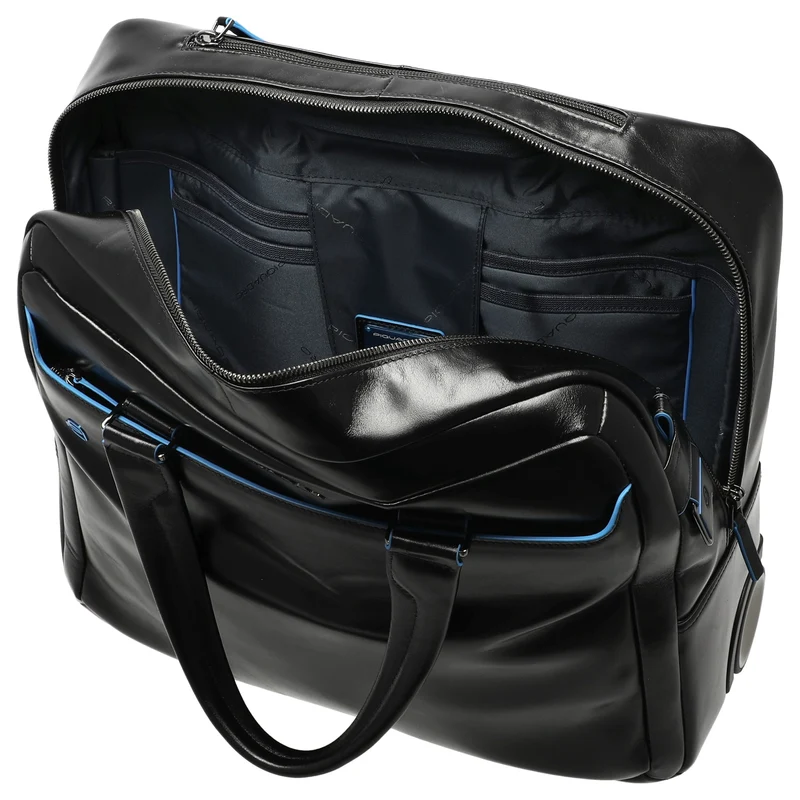 Piquadro Blue Square 20 - 2-Rollen-Businesstrolley 40 cm (black)