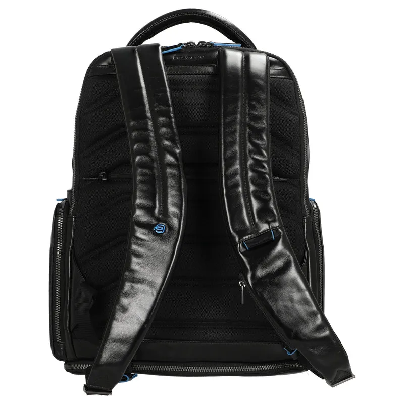 Piquadro Blue Square - Laptoprucksack 15.6" 42 cm (black)