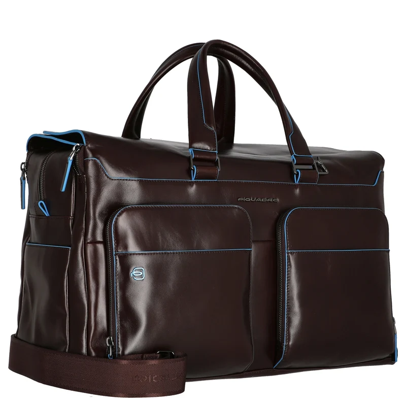 Piquadro Blue Square Weekender 29 - Reisetasche M 47 cm (mahogany)