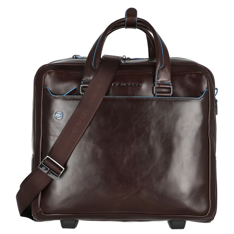 Piquadro Blue Square 20 - 2-Rollen-Businesstrolley 40 cm (mahogany)
