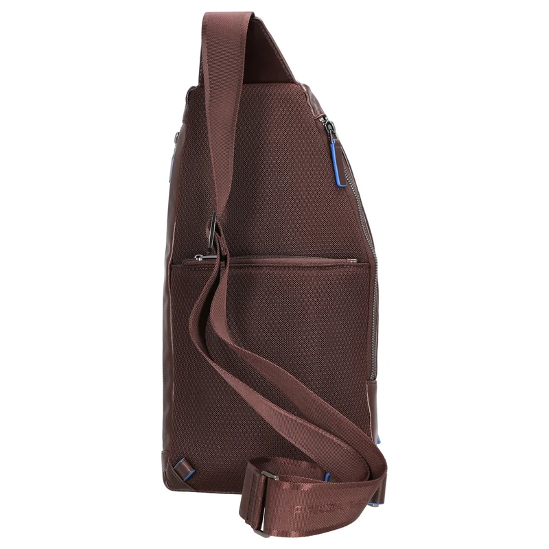 Piquadro Blue Square - Umhängetasche 36 cm (mahogany)