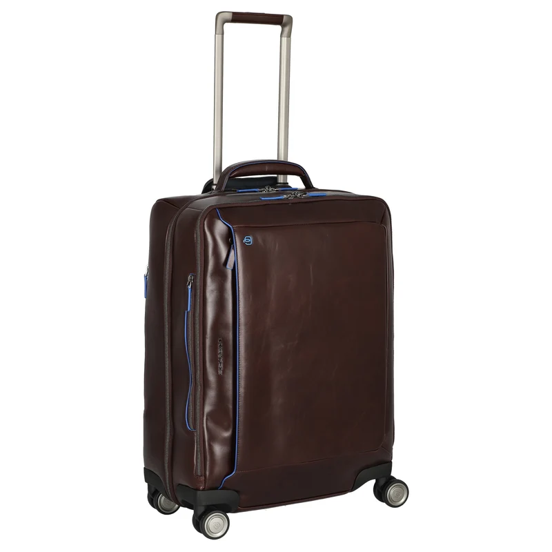 Piquadro Blue Square 45 - 4-Rollen-Kabinentrolley 15.6" S 55 cm (mahogany)