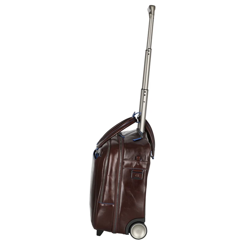 Piquadro Blue Square - 2-Rollen-Businesstrolley 42 cm (mahogany)