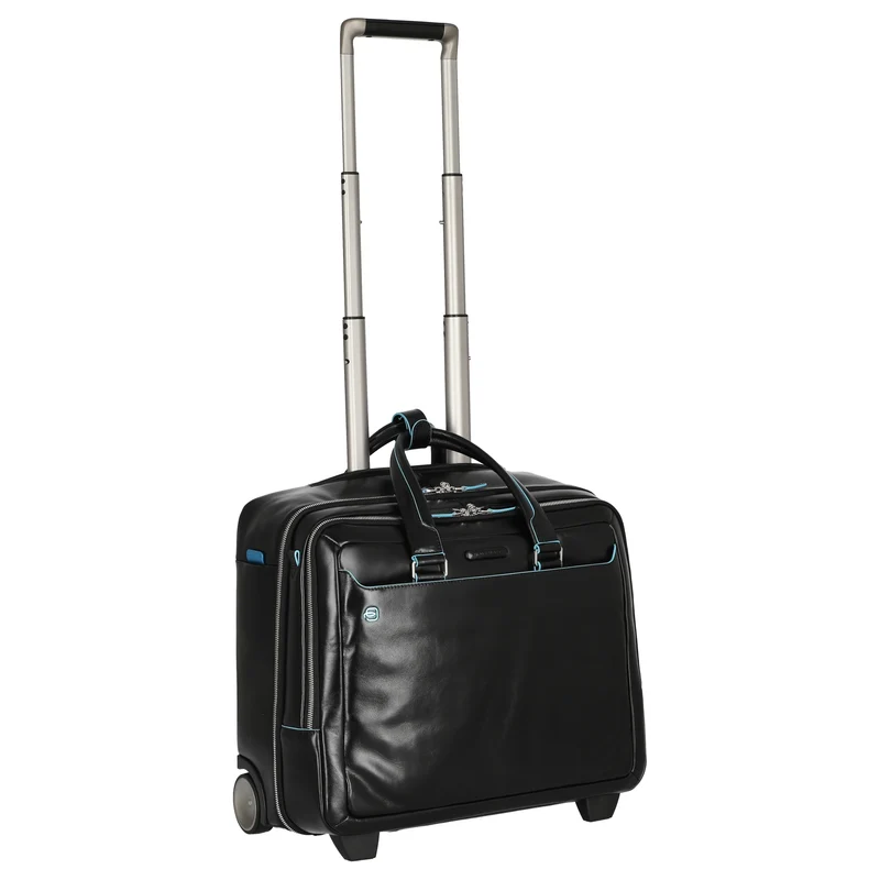 Piquadro Blue Square - 2-Rollen-Businesstrolley 42 cm (black)