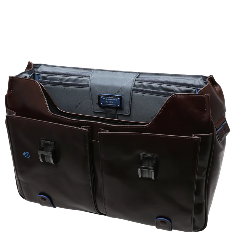 Piquadro Blue Square - Aktentasche 15" 43 cm (mahogany)
