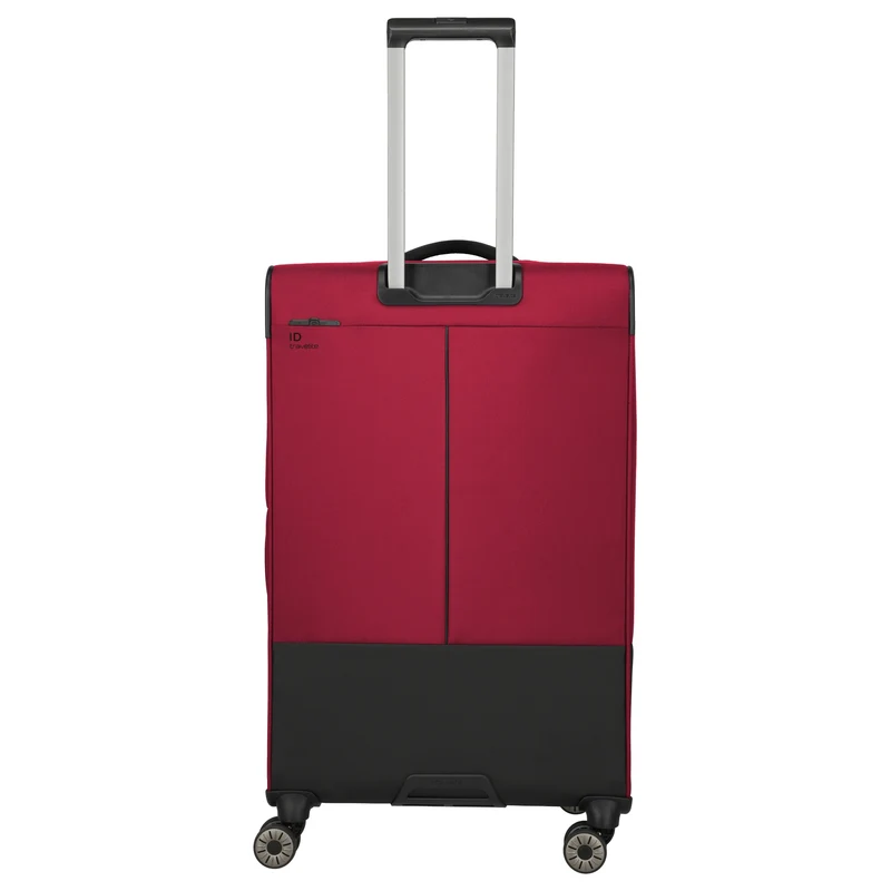 Travelite Crosslite - 4-Rollen-Trolley L 77 cm erw. (red)