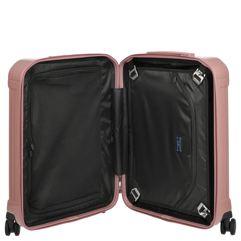 Piquadro PQ-Light - Ultra Slim 4-Rollen-Kabinentrolley 55 cm (pink)
