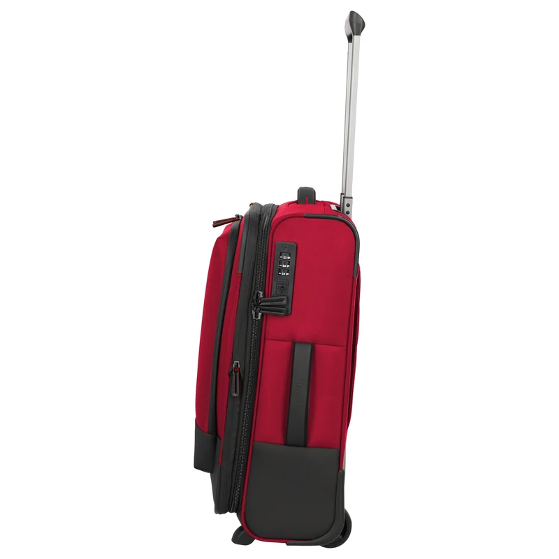 Travelite Crosslite - 2-Rollen-Kabinentrolley S 54 cm erw. (red)