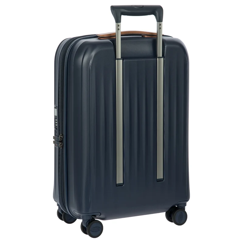 Brics Taormina - 4-Rollen-Kabinentrolley S 55 cm erw. USB (blau)