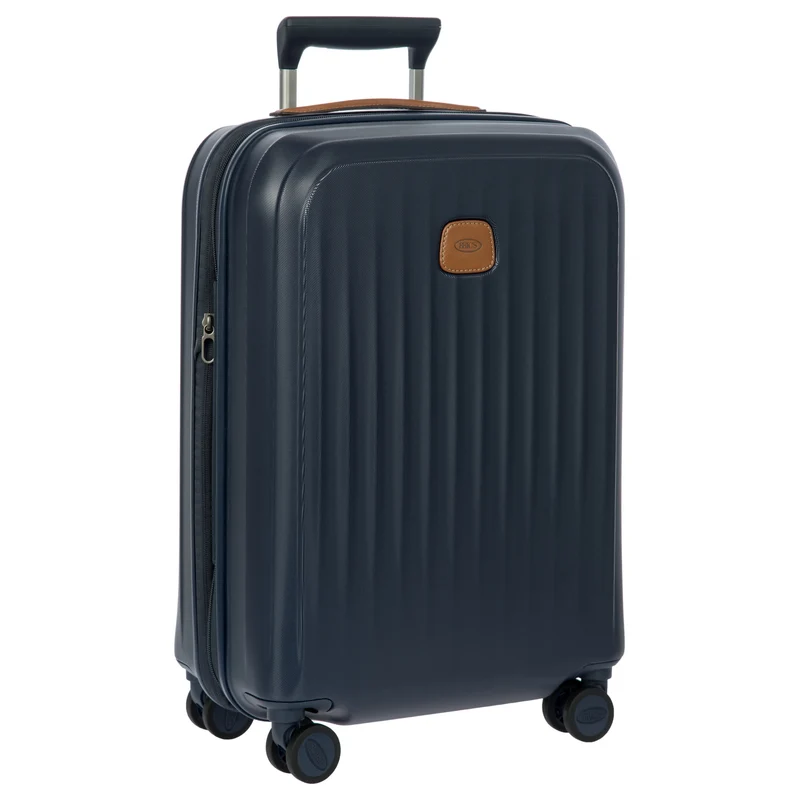 Brics Taormina - 4-Rollen-Kabinentrolley S 55 cm erw. USB (blau)