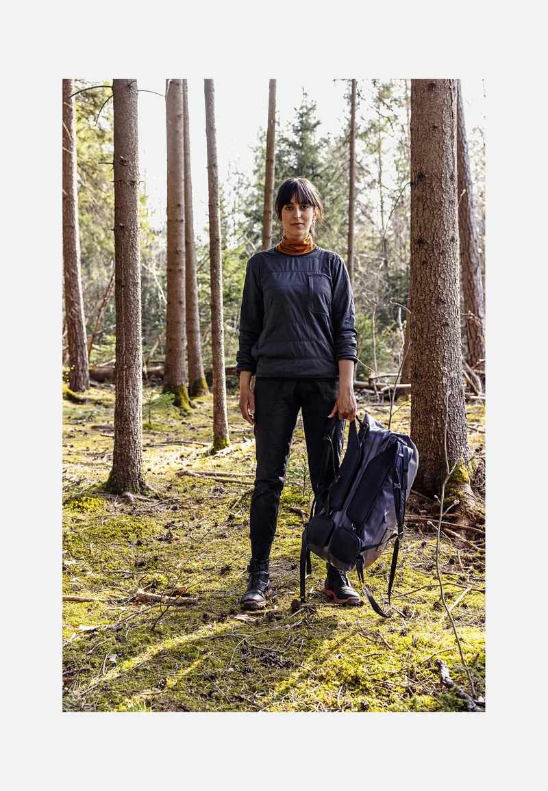 Atrack Metrosphere 34 Black Embossed - Reiserucksack